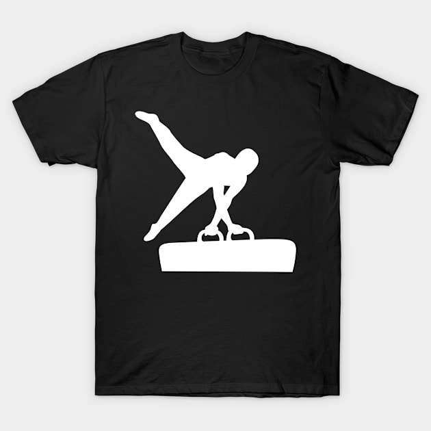 Gymnastics pommel horse T-Shirt by Designzz